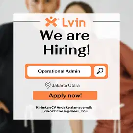 We Are Hiring Operational Admin for Online Shop