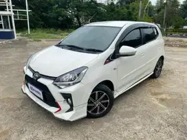 Low KM Toyota Agya 1.2 G TRD Sportivo Bensin-MT 2021 Putih AGWT