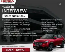 MARKETING / SALES MOBIL HONDA