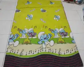 Preloved Kasur lipat SMURF 150 x 200 cm