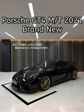 Porsche 718 Cayman GT4 M/T 2021 Hitam Manual Transmision