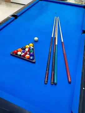 MEJA BILLIARD COMPLETE SET (9 feet)