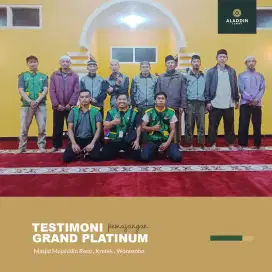 Tersedia Karpet sajadah Masjid import pembelian menyesuaikan kebutuhan