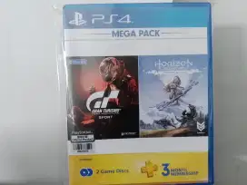 Kaset Ps4 Bundle  Gran turismo/Horizon Zero Dawn