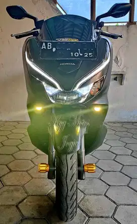 Honda PCX 150 CBS Hitam Doff 2020 Akhir AB Sleman Pajak Panjang