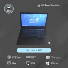 DELL LATITUDE 3470 INTEL CORE i5-6200U RAM 8GB SSD 128GB NORMAL