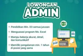 Lowongan Kerja Admin