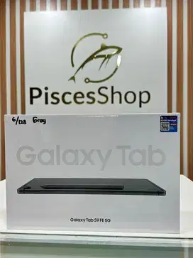 Samsung Tab S9 FE 5G 6/128 New Garansi Resmi