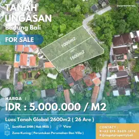 Dijual Tanah Berlokasi  DiJalan Uluwatu