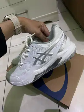 Asics tennis women Gel-dedicate8 (Putih/silver)