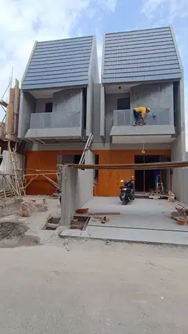 Rumah Modern Minimalis 2 Lantai Selangkah ke Tol Jorr Jatiwarna