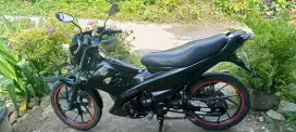 Di jual Satria f 2014 black predator(limited edition)