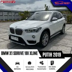 Bmw X1 SDrive Xline 1.5 At 2019 Km 42 Ribu Record Bergaransi 2 Tahun