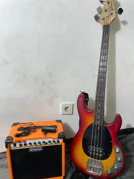 Jual Cepat Gitar Bass, Ampli, dan Bass AMP Pocket