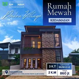 RUMAH 2 LANTAI ONE GET SISTEM PROMO AWAL TAHUN BARU DP BISA DI CICIL