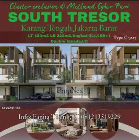 Wow cluster baru di Metland Cyber Puri: South Tresor,Karang Tengah 7x1