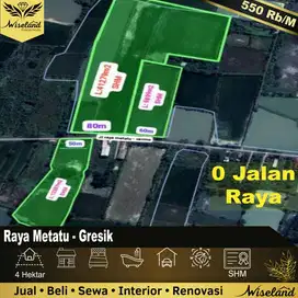 Dijual Tanah Raya Metatu Cerme Gresik