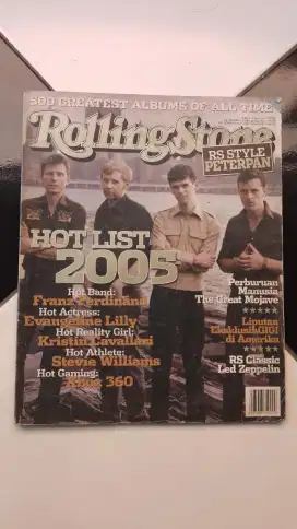 MAJALAH ROLLING STONE EDISI KE 7 BULAN NOVEMBER  2005