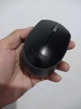 Mouse wireless logitech u laptop, pc cod kranji