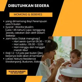 ART beberes dan Momong (tidak menginap)