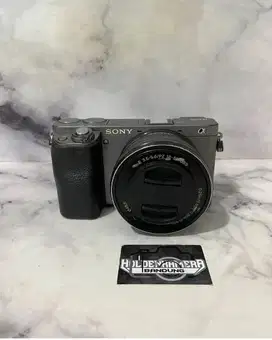 Sony a6000 lensa kit fullset