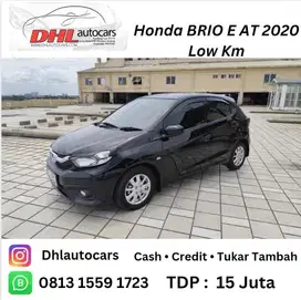 (Dp.10jt) Honda Brio E at 2020