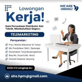 TELEMARKETING / SALES