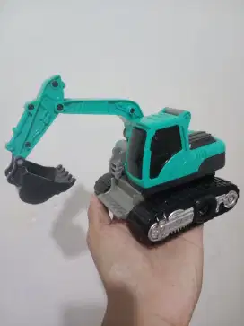 Mainan Excavator beko traktor buat anak/pajangan