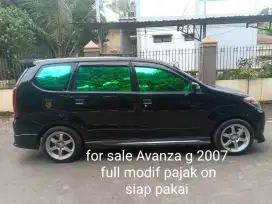 Avanza G manual 2007