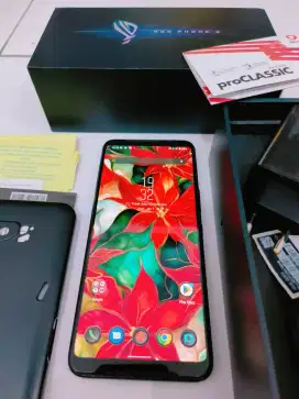 Asus Rog Phone 3 5G 8/128 Fulset Ori Resmi Indo