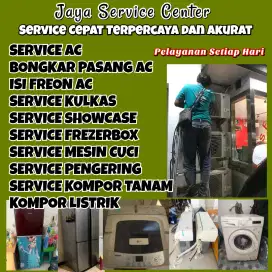 Service AC Bongkar AC Pasang AC Servis Mesin Cuci Kulkas Frezer Wiyung