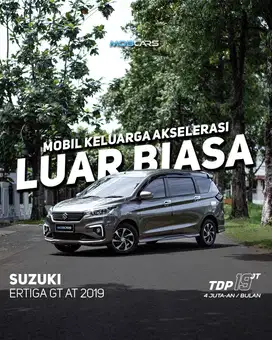 FREE E-TOLL 1 JUTA ERTIGA GT SPORT AT MATIC 2019 ERTIGA METIC MOBCARS