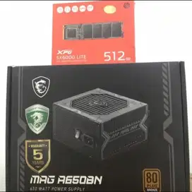 PSU MSI 650W + SSD