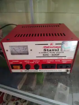 Stavolt Matsunaga SVC-500F Ori Jepang