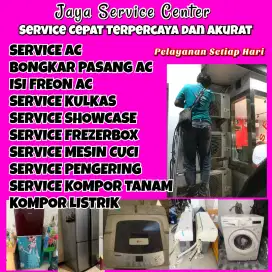 Service AC Bongkar AC Pasang AC Servis Mesin Cuci Kulkaa Frezer Taman