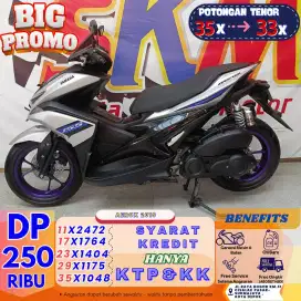 [MASIH PROMO DP 250RIBU] Yamaha Aerox th 2019 cash/credit