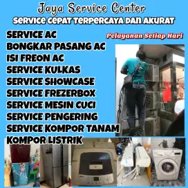 Service AC Bongkar AC Pasang AC Servis Mesin Cuci Kulkas Frezer Candi