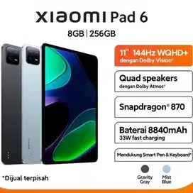 tablet xiaomi pad 6 new