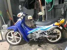 DI JUAL MOTOR SATRIA LUMBA LUMBA FULL ORISINIL NO MINUS PAJAK PANJANG