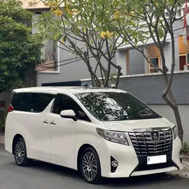 Low KM Plat H Pjk Baru Alphard 2016 Tgn 1 Putih Matic Istw