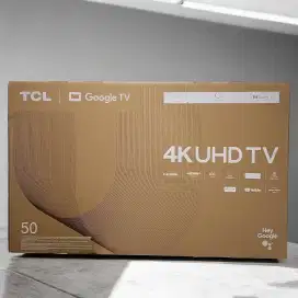 TCL GoogleTV 50 inch 4K UHD | blm buka kotak