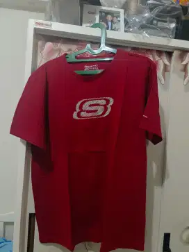 Kaos Skechers Merah Original Uk XL