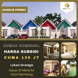 Rumah Palembang dijual Harga Subsidi kualitas Komersil