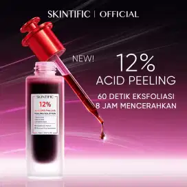 SKINCARE SERUM SKINTIFIC 12% AHA BHA PHA LHA PEELING SOLUTION