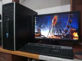 Pc editing HP (intel core i5 + ram 8gb + monitor 19inch) fullset