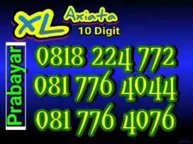 Perdana xl 10 digit prabayar Cantik murah M*Narik