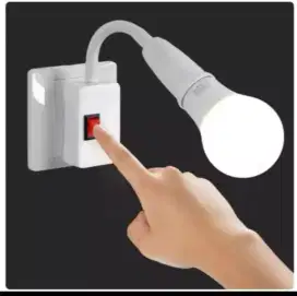 Fiting colok saklar Lampu Flexible