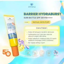 Emina Barrier Hydraburst Sunscreen 30ml