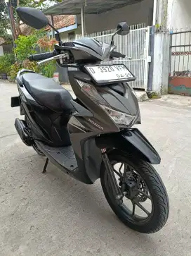 Honda Beat CBS 2024 Silver Hitam.