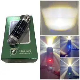 Lampu laser rayton M11YL cut off putih-putih mio beat vega supra